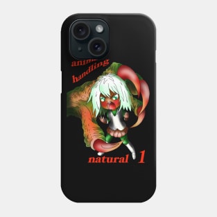 dnd animal handling natural 1 Phone Case