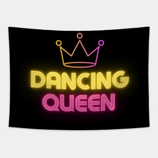 Neon Dancing Queen Tapestry