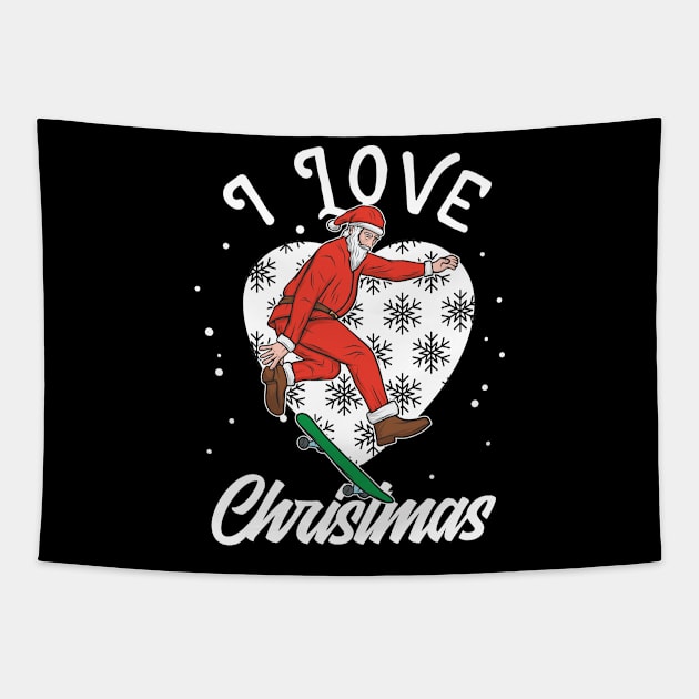 I love christmas Tapestry by Motivashion19