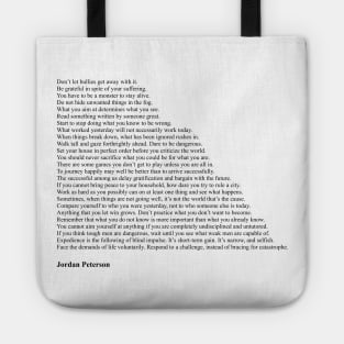 Jordan Peterson Quotes Tote