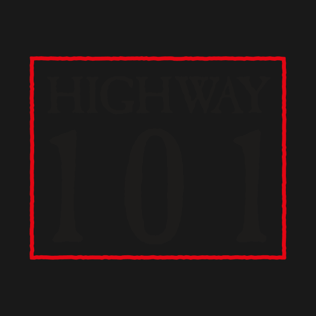 Highway 101 (black) by conform