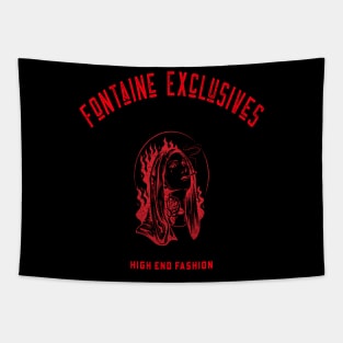 Fontaine Exclusives Virgin Mary Logo #4 Tapestry