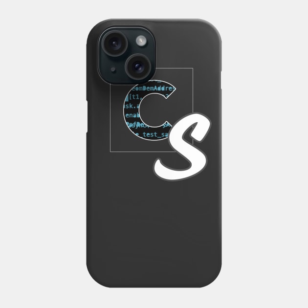 Initials Phone Case by Code Story