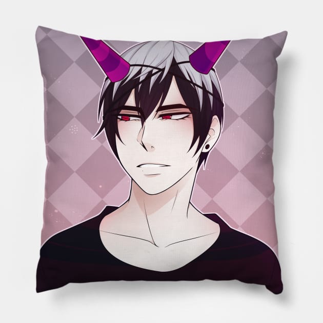 Roman's birthday Pillow by Noroi Nikki