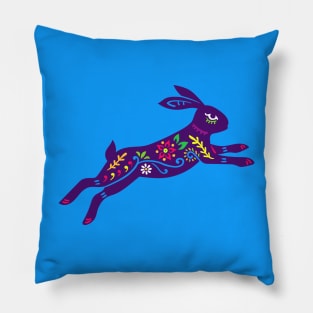 Fanciful Rabbit Pillow