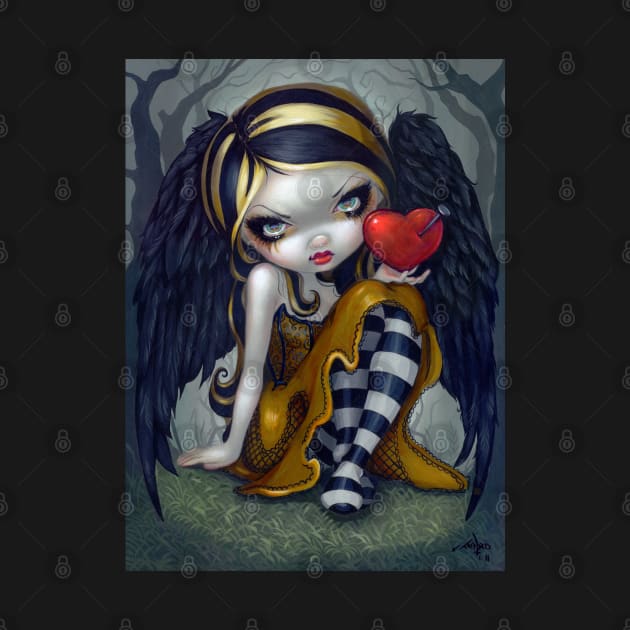 Love Hurts - Goth Chibi Valentine's Day by Wanderer Bat