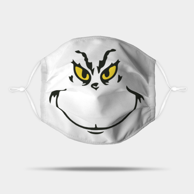 Grinch Face Grinch Stole Christmas Mask Teepublic Au
