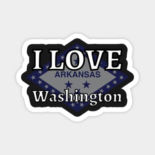 I LOVE Washington | Arkensas County Magnet