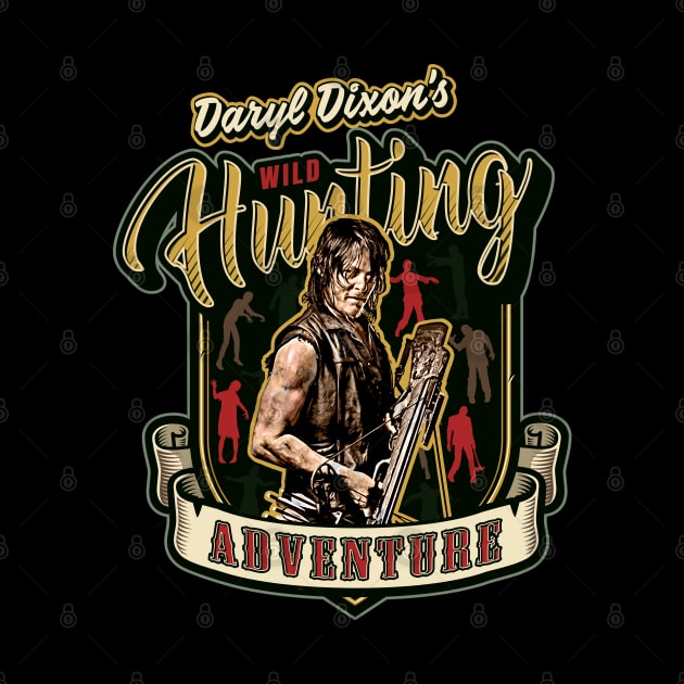 Dixon's Wild Hunting Adventure by Alema Art