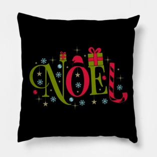 Merry Christmas Noel Pillow