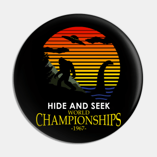 Hide And Seek World Championships 1967 Pin