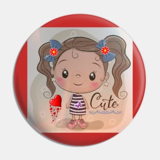 Cute little girl Pin