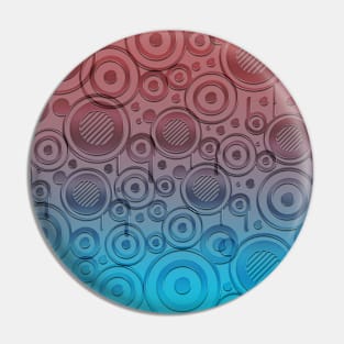 Abstract round pattern Pin