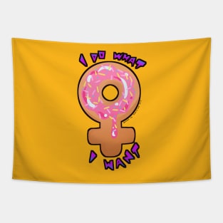 Pink Donut (I Do What I Want) Tapestry