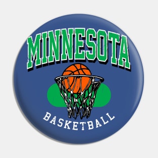 Vintage Minnesota Basketball Pin