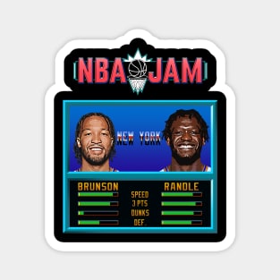 NBA JAM - New York Basketball Magnet