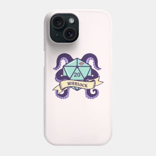 D&D Warlock D20 Phone Case