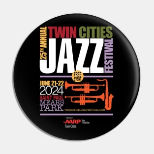 Twin Cities Jazz Festival Pin