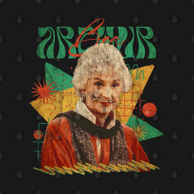 VINTAGE POP RETRO -Bea Arthur Golden Squad-  STYLE 70S by gundalaheros