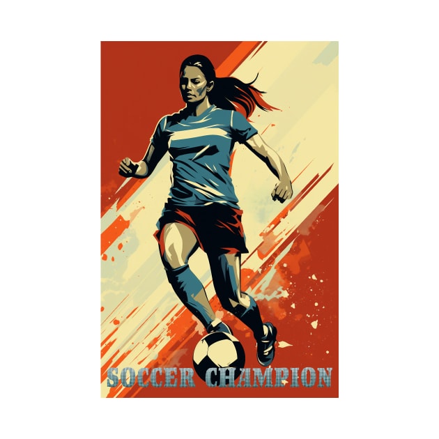 FIFA Women World Cup Poster by GreenMary Design