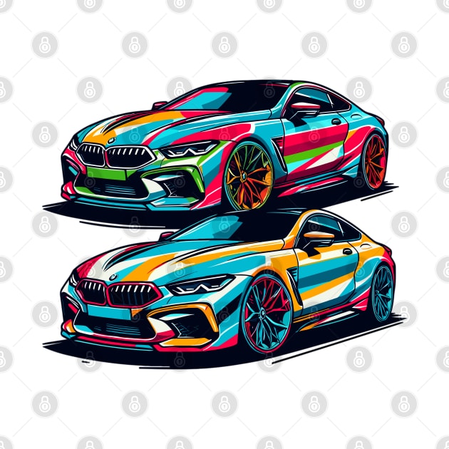 BMW M8 by Vehicles-Art