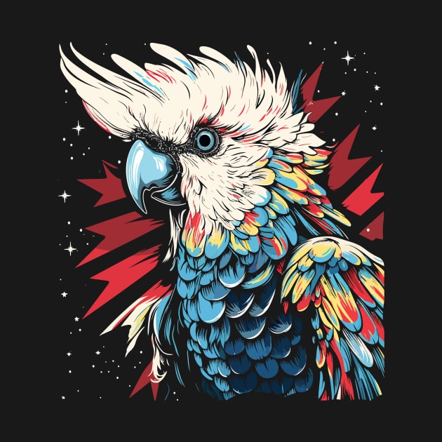 Patriotic Cockatoo by JH Mart