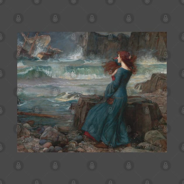 Miranda - The Tempest, 1916 John William Waterhouse by immortalpeaches