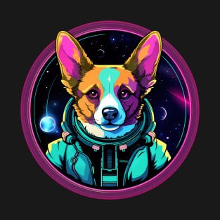 Galactic Explorer Corgi: The Astronaut Dog Adventure in Cosmos T-Shirt