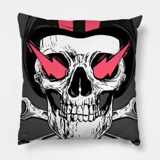 old skull Pillow