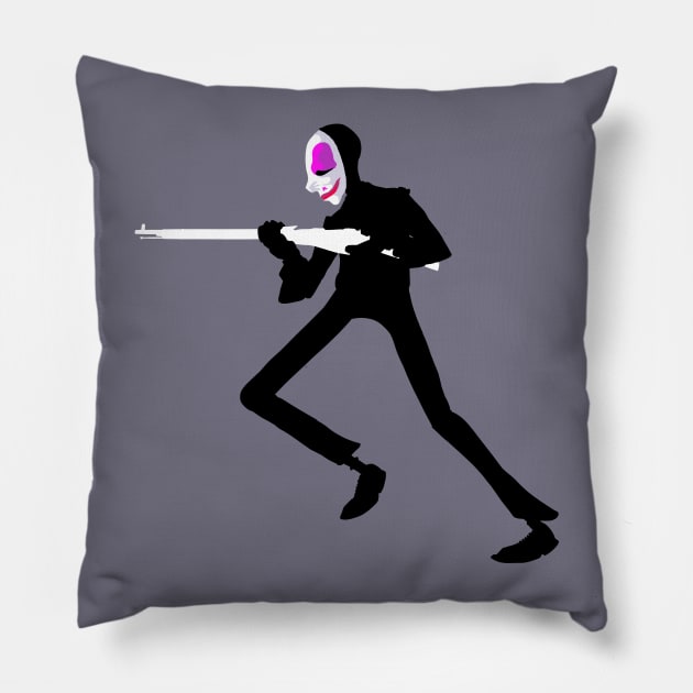 On the Run - Hoxton Pillow by MaximumMAU5