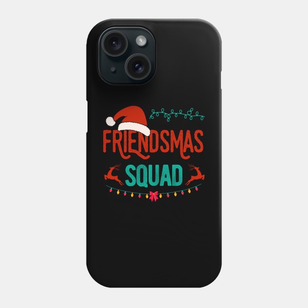 Friendsmas Christmas Crew Phone Case by Crea8Expressions