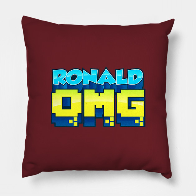 Ronald Omg Ronald Omg Pillow Teepublic - ronald omg roblox bloxburg