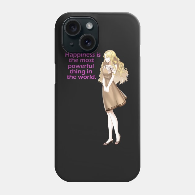 Rika Quote Phone Case by LeeAnnaRose96