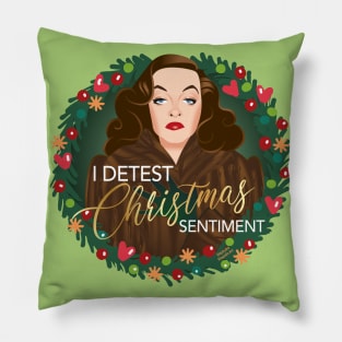 I detest Christmas Pillow