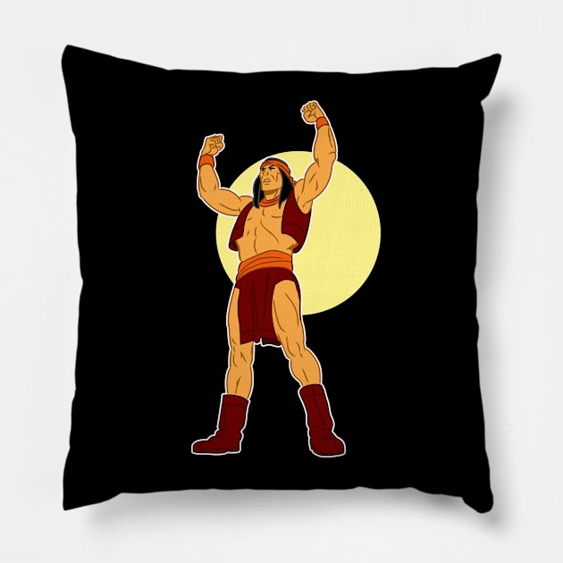 Super Friends Apache Chief Pillow by AlanSchell76