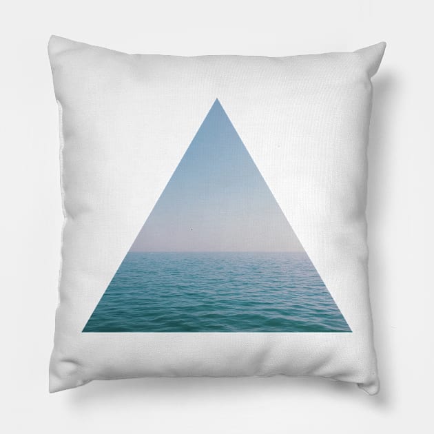 Pink Sky Pillow by Cassia