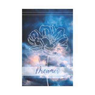 Sky Dreams clouds flower dreamer aesthetic beauty love T-Shirt