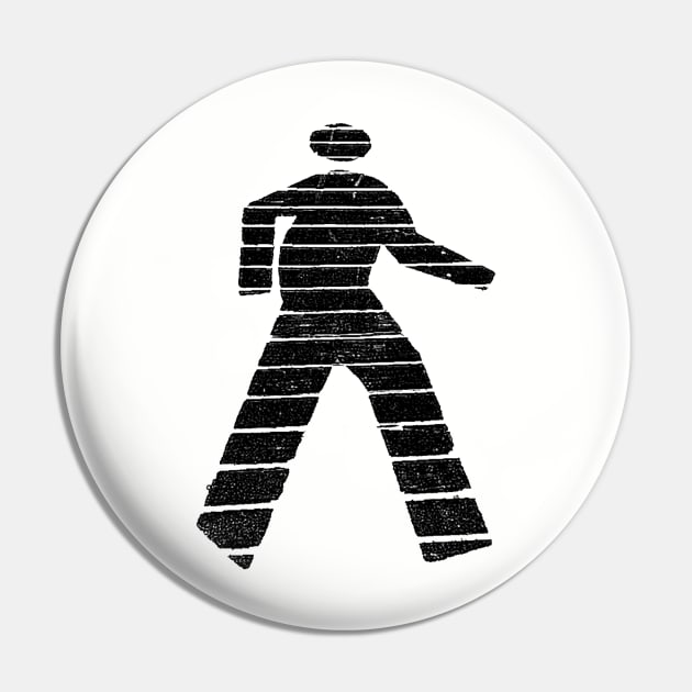 Walk Man Pin by louweasely