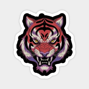 Tiger Face Magnet