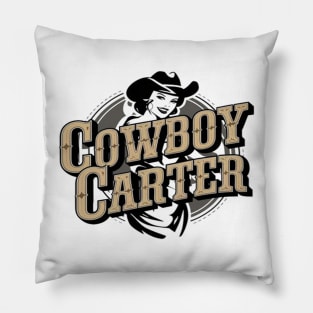 Funny Merch "Cowboy Carter" Pillow