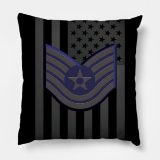 Air Force Chevron & Flag Pillow