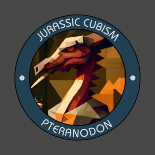 Jurassic Cubism - Pteranodon T-Shirt