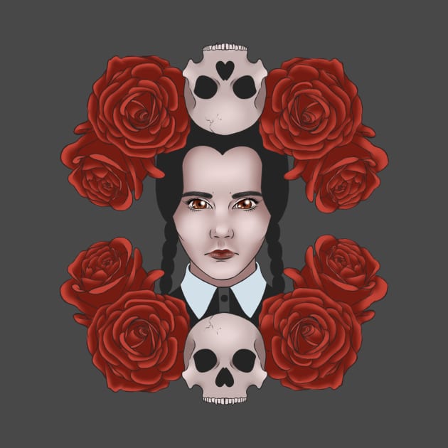 Wednesday Addams by JessieiiiDesign