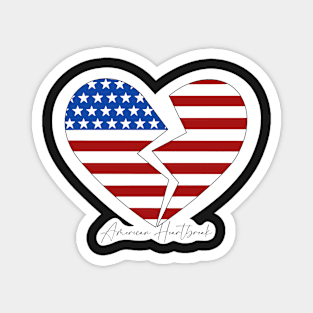 American Heartbreak - Zach Bryan Magnet