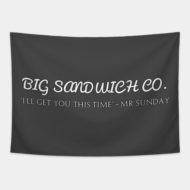 The Weekly Planet - Big Sandwich Co. Tapestry by dbshirts