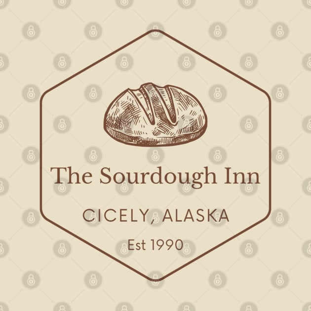 Northern Exposure The Sourdough Inn Cicely Alaska Moose by SonnyBoyDesigns