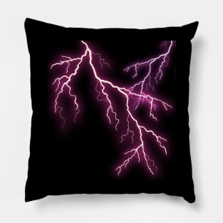 Double Lightning Bolt Pillow