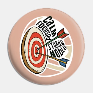 Archery Noble Pin