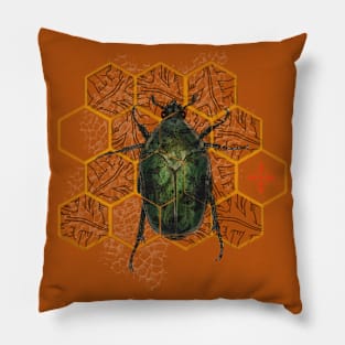 Escher's Junebug Pillow