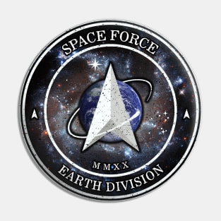 SPACE FORCE 2020 - EARTH (Alt Worn) [CIA-TP] Pin